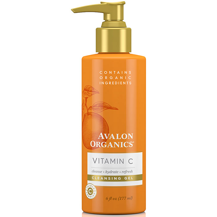 Vitamin C Cleansing Gel, 6 oz, Avalon Organics