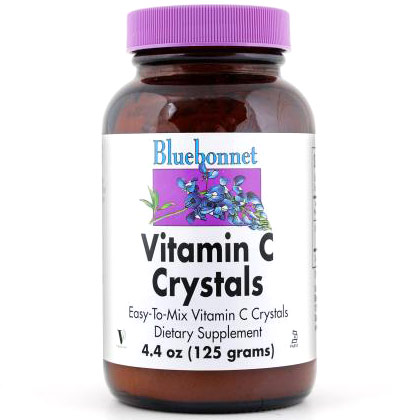 Vitamin C Crystals, 4.4 oz, Bluebonnet Nutrition