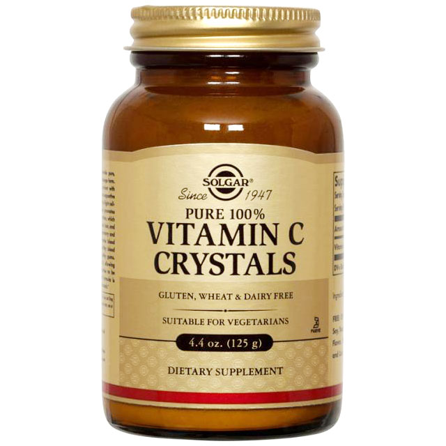 Vitamin C Crystals, 4.4 oz, Solgar