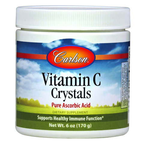 Vitamin C Crystals Powder, 35 oz, Carlson Labs