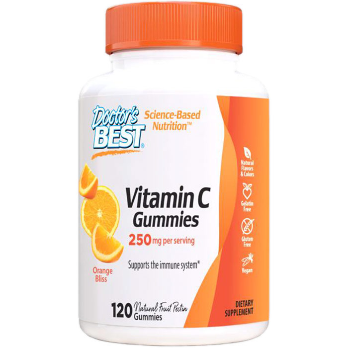 Vitamin C Gummies, 120 ct, Doctors Best