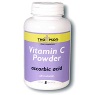 Vitamin C Powder 8 oz, Thompson Nutritional Products