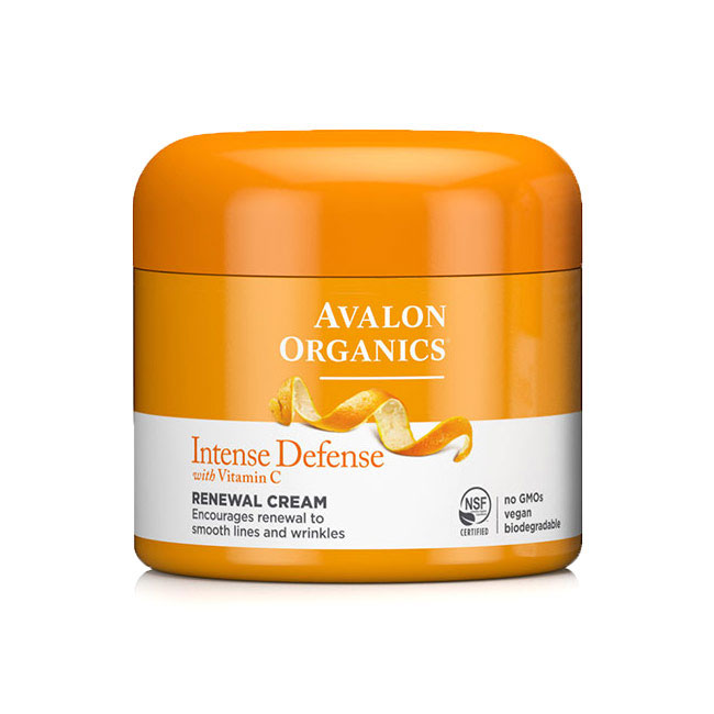 Vitamin C Renewal Facial Cream 2 oz, Avalon Organics