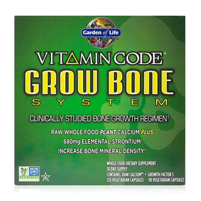 Vitamin Code, Grow Bone System, 1 Kit, Garden of Life