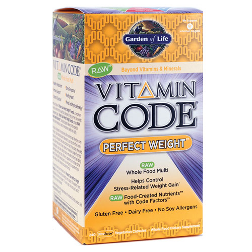 Vitamin Code, Perfect Weight, Value Size, 240 Veggie Caps, Garden of Life