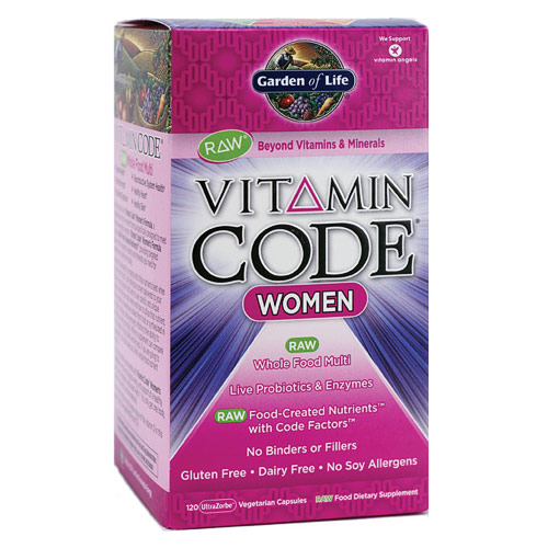Vitamin Code, Womens Formula, 120 Veggie Caps, Garden of Life