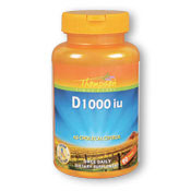 Thompson Nutritional Products Vitamin D 1000 IU, 90 Tablets, Thompson Nutritional Products
