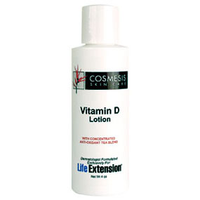 Cosmesis Vitamin D Lotion, 4 oz, Life Extension
