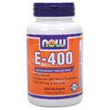 Vitamin E 400 IU With Selenium 250 Gels, NOW Foods