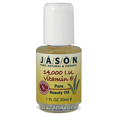 Jason Natural Vitamin E Oil 14,000 IU Pure Beauty Oil 1 oz, Jason Natural