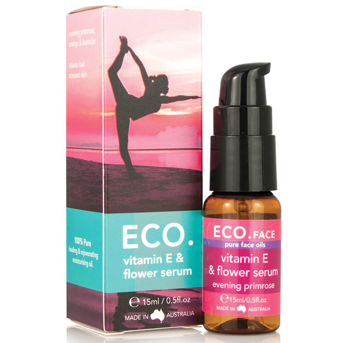 ECO Vitamin E & Flower Serum, 0.5 oz, Eco Modern Essentials