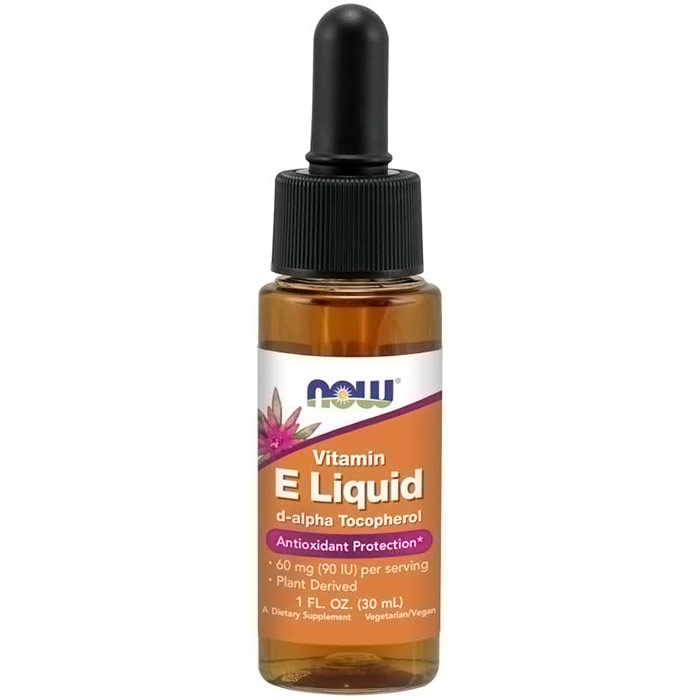 Vitamin E Liquid 1 oz, NOW Foods