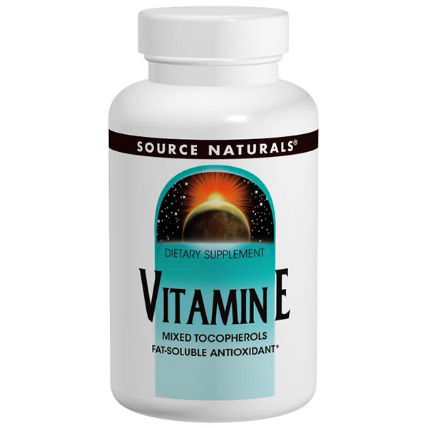 Vitamin E Natural Mixed Tocopherols 400 IU 50 softgels from Source Naturals
