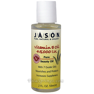 Jason Natural Vitamin E Oil 45,000 IU Pure Beauty Oil 2 oz, Jason Natural