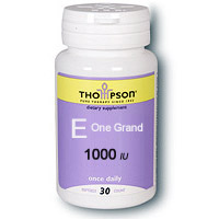 Vitamin E One Grand 1000 IU 30 tabs, Thompson Nutritional Products