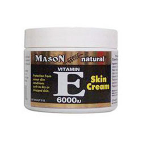 Vitamin E Skin Cream 6000 IU, 2 oz , Mason Natural