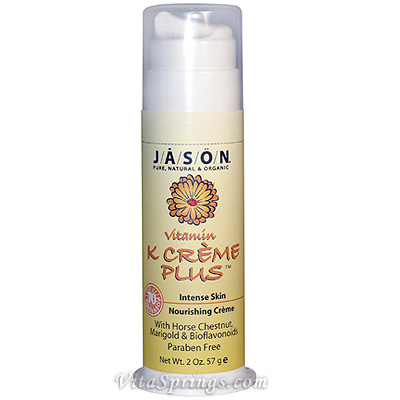 Jason Natural Vitamin K Cream Plus 2 oz, Jason Natural