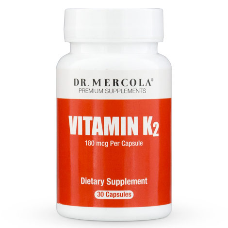 Vitamin K2, With MK-7, 30 Capsules, Dr. Mercola