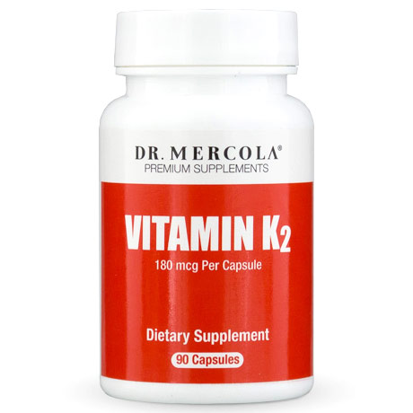 Vitamin K2, Value Size, 90 Capsules, Dr. Mercola