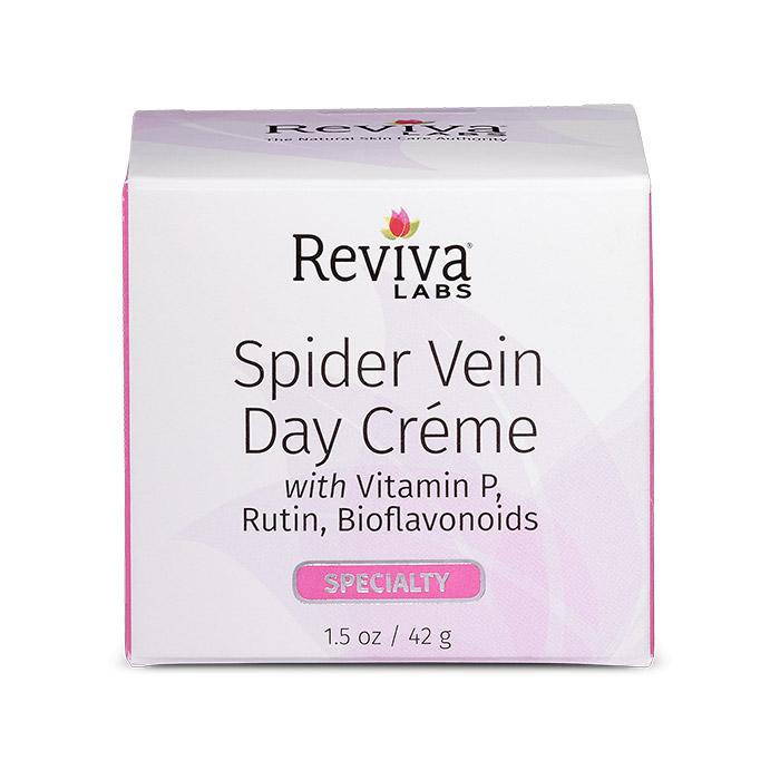 Reviva Labs Spider Vein & Rosacea Day Cream with Vitamin P, 1.5 oz, Reviva Labs