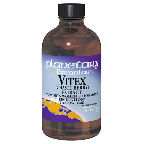 Planetary Herbals Vitex (Chaste Berry) Liquid Extract 2 fl oz, Planetary Herbals