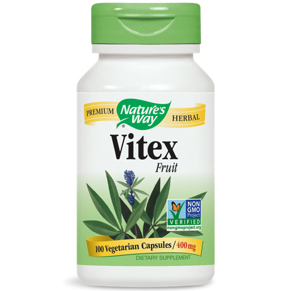 Vitex Fruit 400mg 100 caps from Natures Way