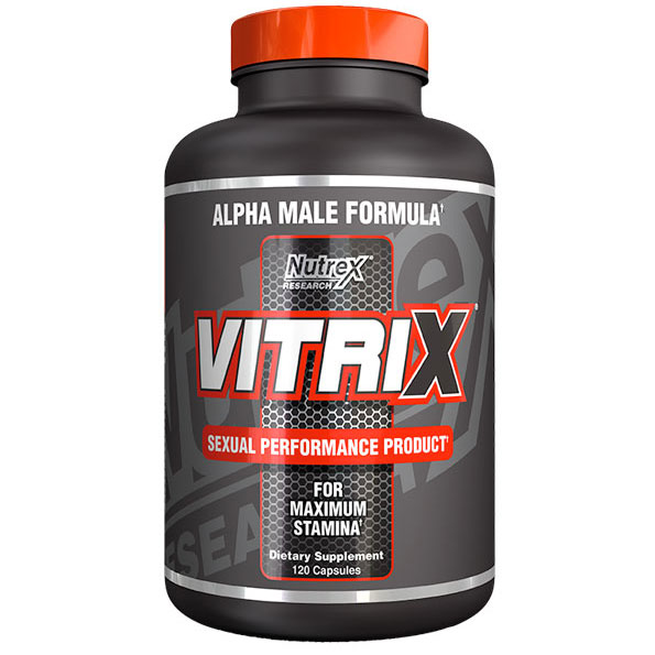 Vitrix Natural Testosterone Stimulator with NTS-5, 180 liqui-caps, Nutrex Research