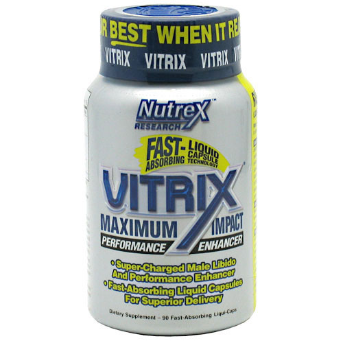 Vitrix Natural Testosterone Stimulator with NTS-5, 90 liqui-caps, Nutrex Research