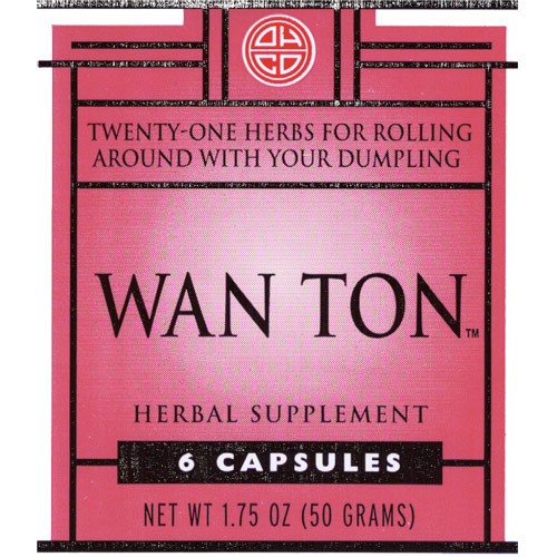Wan Ton, Boosts Sexual Energy, 6 Capsules, OHCO (Oriental Herb Company)