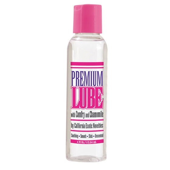 Premium Lube with Comfry & Chamomile, 4 oz, California Exotic Novelties