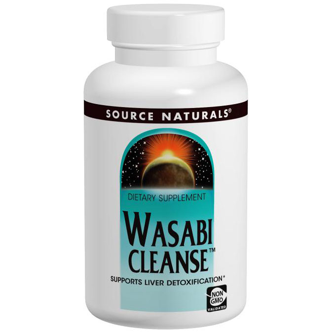 Source Naturals Wasabi Cleanse 200mg, 30 tabs, from Source Naturals
