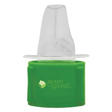Baby Water Bottle Cap Adapter, Toddler, 1 Unit, Green Sprouts