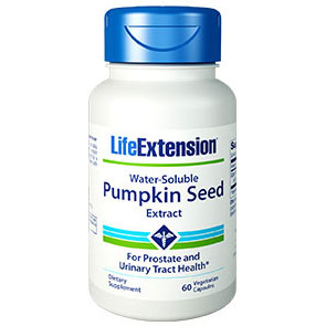 Water-Soluble Pumpkin Seed Extract, 60 Vegetarian Capsules, Life Extension