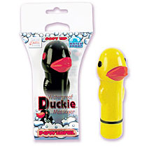 Waterproof Duckie Massager - Yellow, California Exotic Novelties