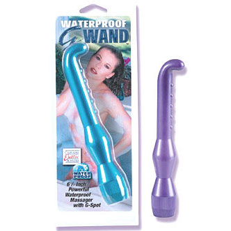California Exotic Novelties Waterproof G Wand Vibrator - Purple, California Exotic Novelties
