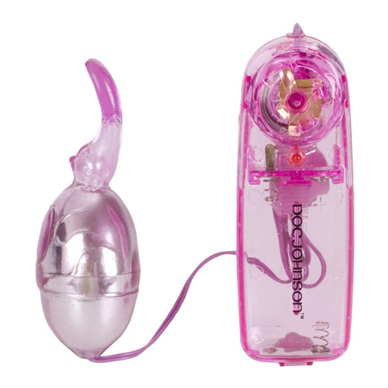 Bunny Stimulator Egg - Pink, Clitoral Vibrator, Doc Johnson