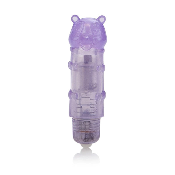 Waterproof Power Buddies - Purple Teddy, Wireless Vibrator, California Exotic Novelties