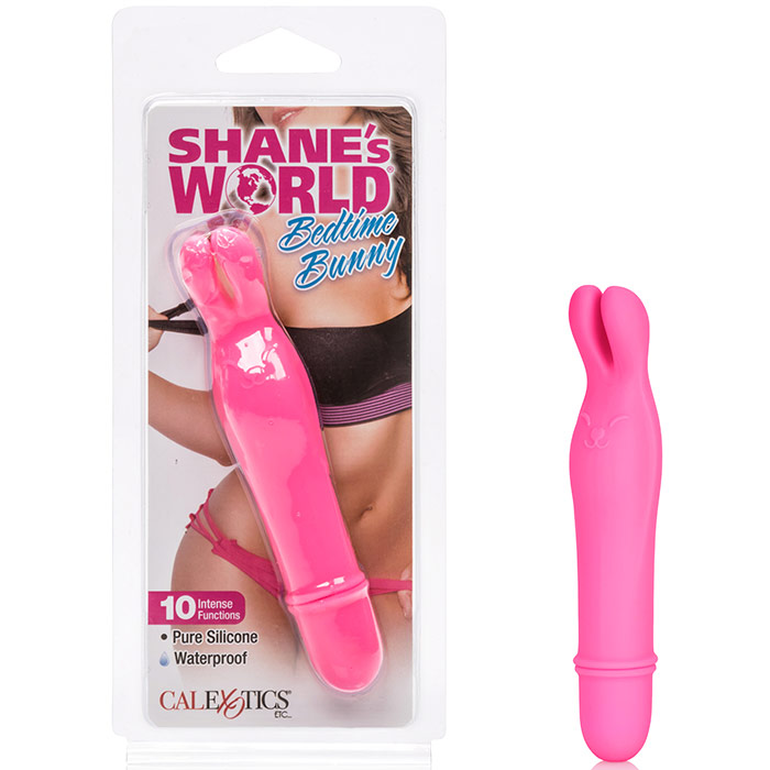 Shanes World Bedtime Bunny - Pink, Waterproof Rabbit Vibrator, California Exotic Novelties