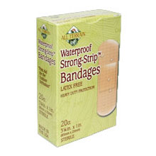 Waterproof Strong Strip Bandages 1 Inch, 20 pc, All Terrain