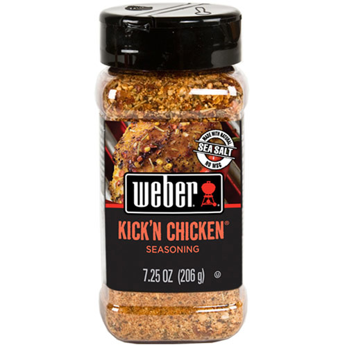 Weber Kickn Chicken Seasoning, 7.25 oz