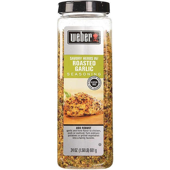 Weber Roasted Garlic & Herb Seasoning, 7.75 oz