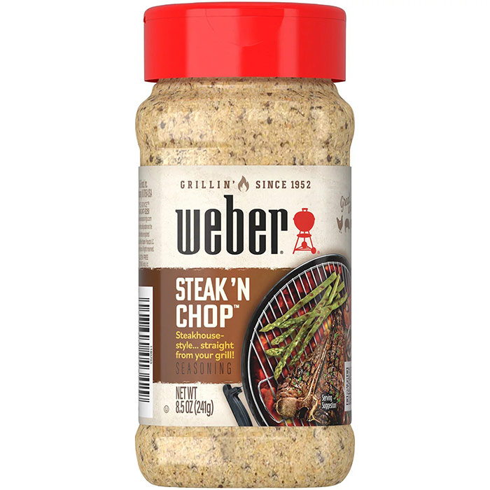 Weber Steakn Chop Seasoning, 8.5 oz