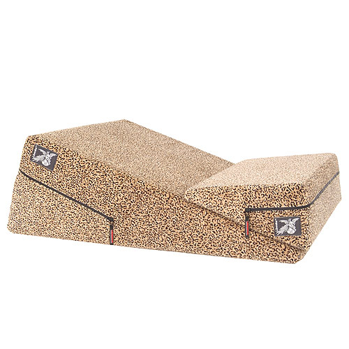 Liberator Bedroom Adventure Gear Wedge/Ramp Combo 24 Inch (Short), Microfiber Leopard, Liberator Bedroom Adventure Gear