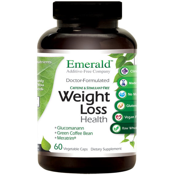 Weight Loss Health, 60 Vegetable Capsules, Emerald Labs