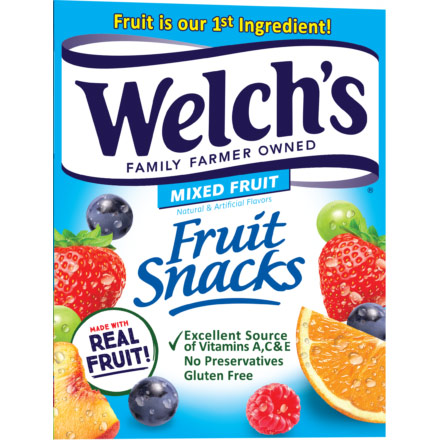 Welchs Fruit Snacks, Mixed Fruit, 0.9 oz x 80 Pouches (2 kg)