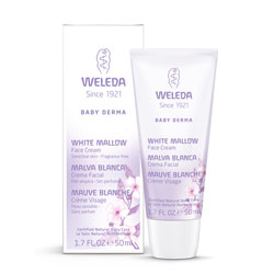 Weleda Baby Derma White Mallow Face Cream, 1.7 oz