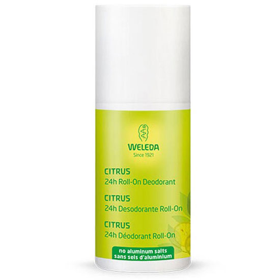 Weleda Citrus 24h Roll-On Deodorant, 1.69 oz