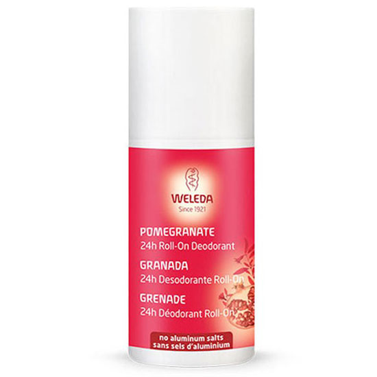 Weleda Pomegranate 24h Roll-On Deodorant, 1.69 oz