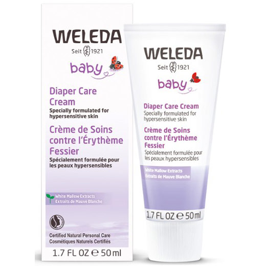 Weleda Baby Derma White Mallow Diaper Rash Cream, 1.9 oz