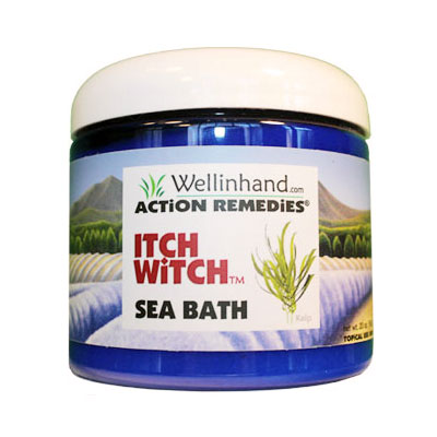 Sea Bath Salts - Itch Witch, 20 oz, Wellinhand Action Remedies